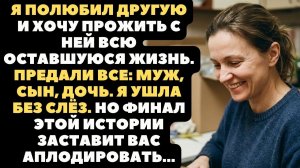 Предали все   муж, сын, дочь, я ушла без слёз