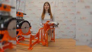 Станок для сварки ПНД труб 90-250 мм 2-х зажимной с механическим приводом