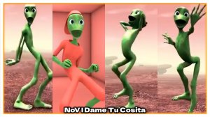 Зелёный Человек Танцует Dame Tu Cosita Music Video 2025 Гумибер и Сиреноголовый #55 в Tiles Hop