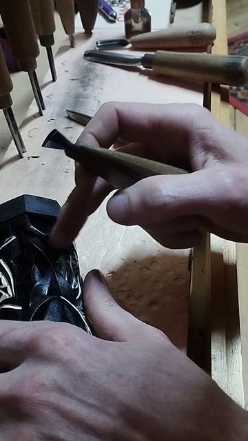 Дымница. Резьба по иве