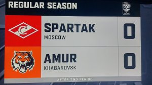 Обзор матча Фонбет КХЛ Спартак - Амур