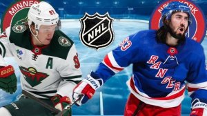 ХОККЕЙ ЧЕМПИОНАТ НХЛ.  МИНЕССОТА - РЕЙНДЖЕРС.  ТЕКСТОВАЯ ОНЛАЙН ТРАНСЛЯЦИЯ