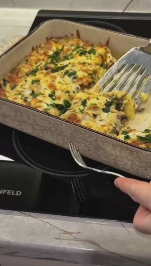 🥩 Мясная запеканка #ужины #обеды #горячее