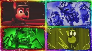 Лунный Монстр 🆚 Соник ЕХЕ 🆚 Дом на Голове 🆚 Эрозийный Червь 🎶 Плитки Хоп Музыкальная Битва