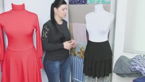 Юбка на кокетке Многоярусная юбка пошагово сшить своими руками без выкройки