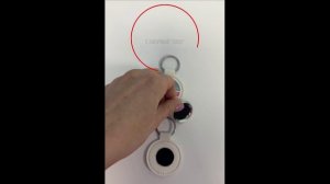 Заготовки для брелков 37 мм (50 мм) на липучке "Velcro", цвет белый