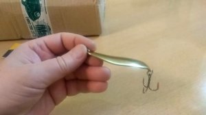 Распаковка посылки с блесной Fish Gold Лягушка