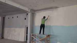 В городском округе Баксан ведётся работа по капитальному ремонту зала для занятий боксом