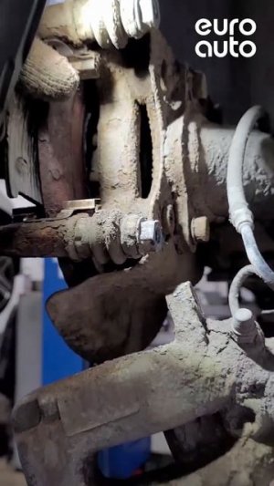 Обслужили тормоза