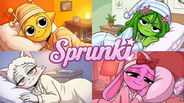 SPRUNKI Сладких снов сегодня ночью 🌙💙 (ОФИЦИАЛЬНЫЙ КЛИП) РЕАКЦИЯ