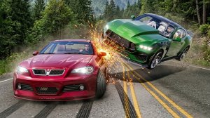 BeamNG Drive - Аварии на высокой скорости