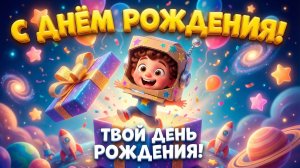 Твой День Космического Масштаба! 🚀🎉 | Лучшая Песня про День Рождения для Детей
