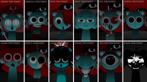 спрунки треатмент сага, все персонажи