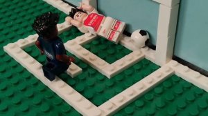 Футбол. Финал ЛЧ. Серия пенальти Пари-Сен-Жермен - Арсенал. Лего анимация