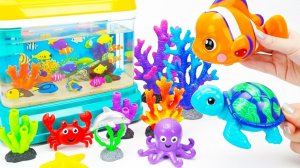 Мультики для детей. Классный набор - Немо и черепашка-аквариум. Смотреть онлайн мультики для малышей