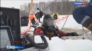 Костромские водолазы на дне Волги очищают водозабор Димитровских сооружений