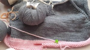 СП "Второе дыхание" // отчёт марта // толстовка из остатков от шарфа