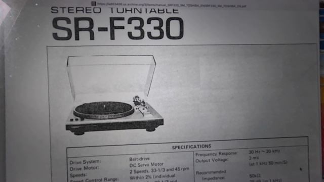 AUREX SR-F330 ремонт и какие пассики установил