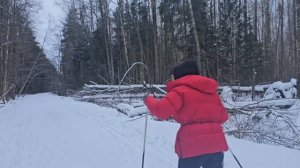 Лыжный беспредел🤣