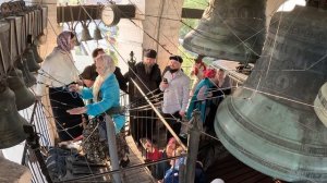 Колокольный звон (2) на Светлой седмѝце 22.04.2025 в часы свободного доступа, Данилов монастырь