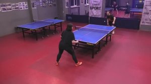 однажды Нельсон Д. - Чирков А. 10.03 после турнира Малиновый 400+ настольный теннис сет на счет