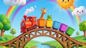 Мальчики для детей про паровозик / детские песенки / мультик для малышей / про поезд / песенки детям