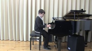 Урубаев Мирон, 10 лет_И.Беркович_Вариации на рнп_В сыром бору тропина