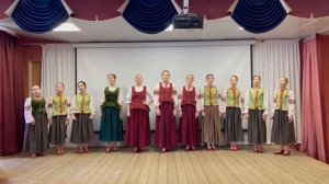 Русская народная песня "Русские традиции". Народный хор гимназии 15 им. Н.Н. Белоусова города Сочи