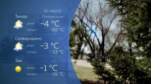 Прогноз погоды 16.03.2026