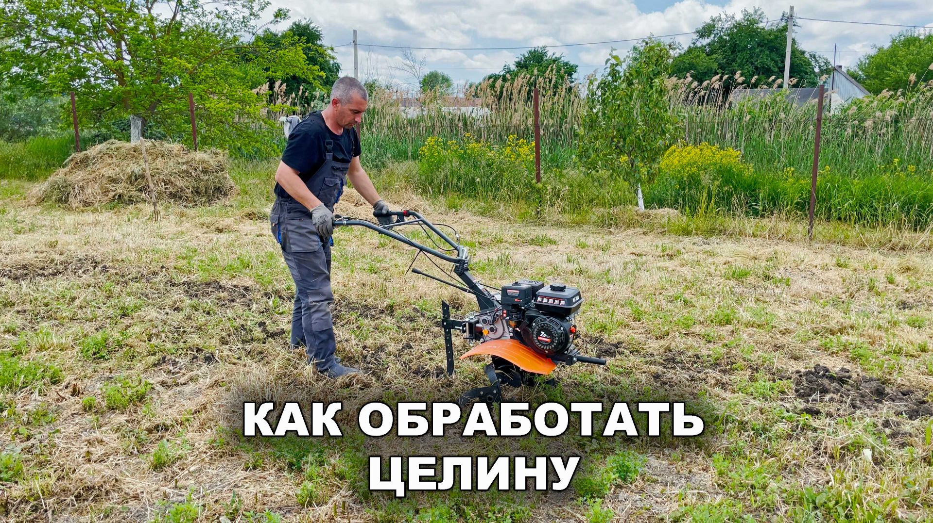 Как обработать целину