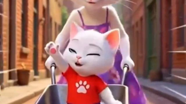 Мультик про котиков 🔥👊🏻 #dalle3 #cats #кот #юмор #нейросеть