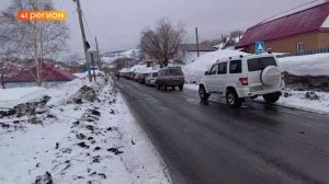 БОЛЬШАЯ ПРОБКА ОБРАЗОВАЛАСЬ В БЫВШЕМ ЛЕНИНСКОМ РАЙОНЕ ПЕТРОПАВЛОВСКА•НОВОСТИ КАМЧАТКИ