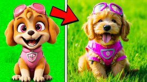 😳ШОК! ЩЕНКИ СТАЛИ РЕАЛИСТИЧНЫЕ!!! ЩЕНЯЧИЙ ПАТРУЛЬ В МАЙНКРАФТ  PAW PATROL