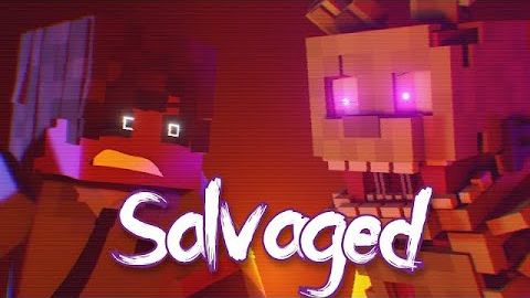 Salvaged Minecraft FNAF Music Video Song by GiveHeartRecords Into Madness Part 5
