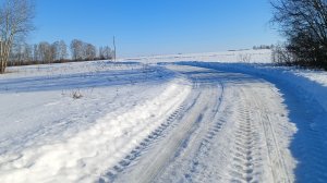 Едем по деревенской дорожке, 12 марта