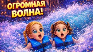 ОГРОМНЫЕ ВОЛНЫ в RULANTICA! 🌊 Europa-Park Water Park with Kids