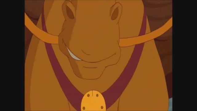 Сцена из мультфильма «Три богатыря»