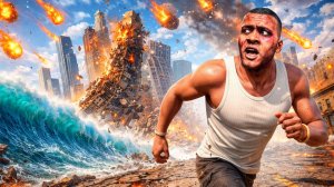 ПЕРЕЖИЛ НЕВЕРОЯТНЫЙ КОНЕЦ СВЕТА В ГТА 5! АПОКАЛИПСИС ЗОМБИ, ЦУНАМИ, МЕТЕОРИТЫ в GTA 5 ОНЛАЙН