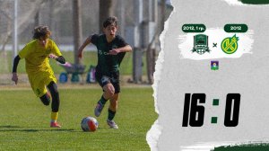 Видеообзор матча АФК «Краснодар» (2012, 1 гр.) – ПФК «Кубань» (2012)