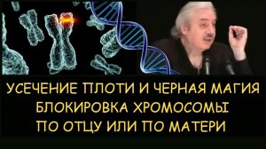 ✅ Н.Левашов. Усечение плоти и черная магия. Блокировка хромосомы. По отцу или по матери