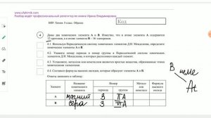 Задание 4 Разбор образца ВПР ХИМИЯ 8 класс 2026 • ОнлайнХимик • Репетитор по химии Корешкова Ирина