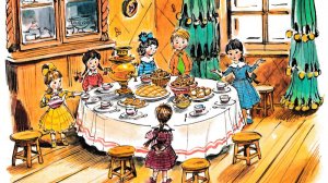 Приключения Незнайки  - Разговор за столом - Глава 13