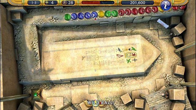 Прохождение игры Luxor 2 HD. 1-ая серия.