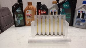 ТЕСТ МОТОРНЫХ МАСЕЛ ВЯЗКОСТИ 
0W20 -10W40