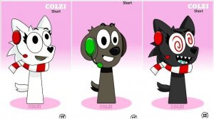 Incredibox Sprunki OC Все этапы 4  Подборка Incredibox #sprunki #incredibox #brainrot #funny РЕАКЦИЯ