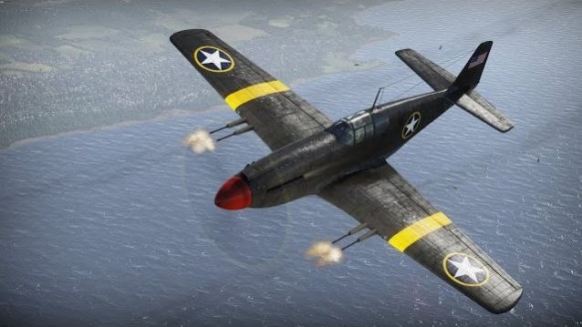 War Thunder USA  A-36 Apache Штурмовка Танковые РБ