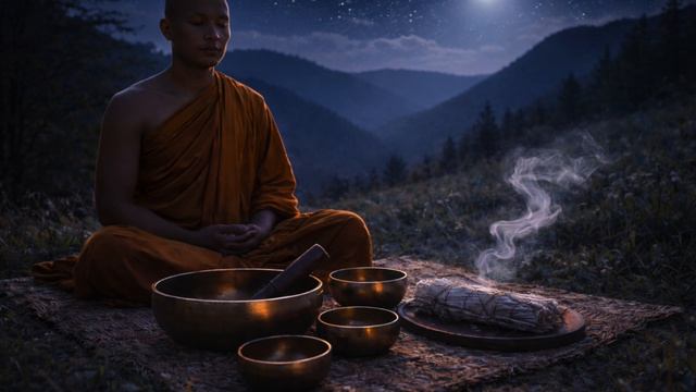 Быстрое Снятие стресса после ТЯЖЕЛОГО ДНЯ. Звуки Тибетских Поющих Чаш