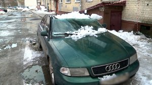 (Рыбинск-40) МАШИНЫ ПОД СНЕЖНЫМ ПРЕССОМ