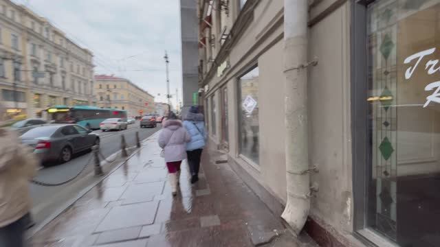 Санкт-Петербург прогулка по центру города - 4K виртуальный тур