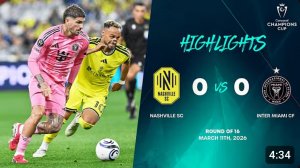 Нэшвилл - Интер Майами. Обзор матча